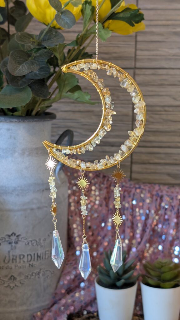 Xander Kostroma citrine sun catcher.