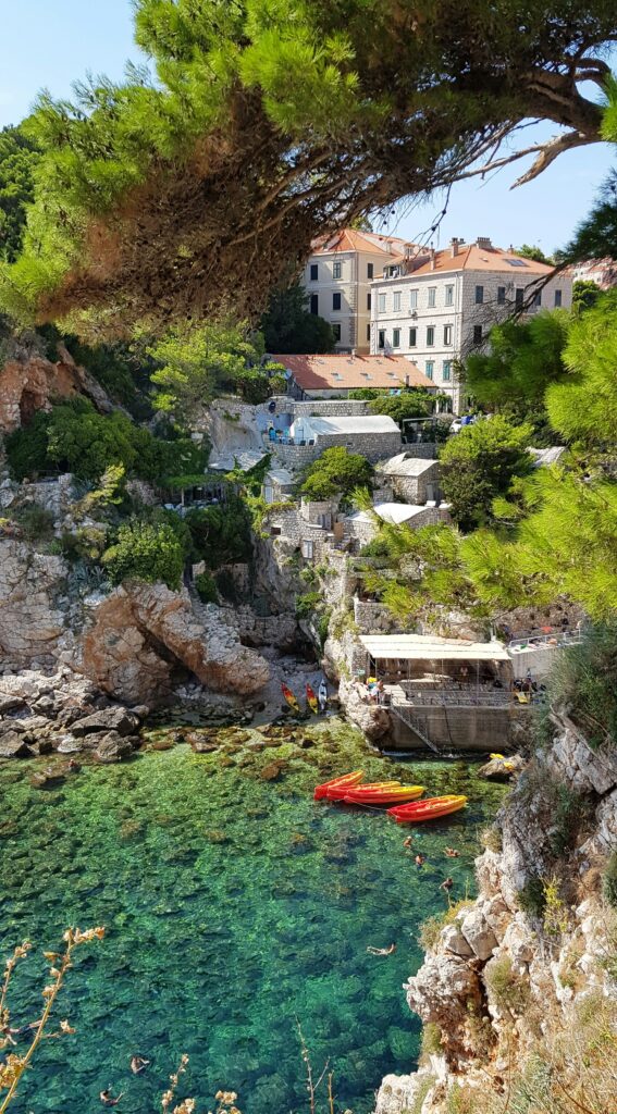 Croatia in the Balklans.