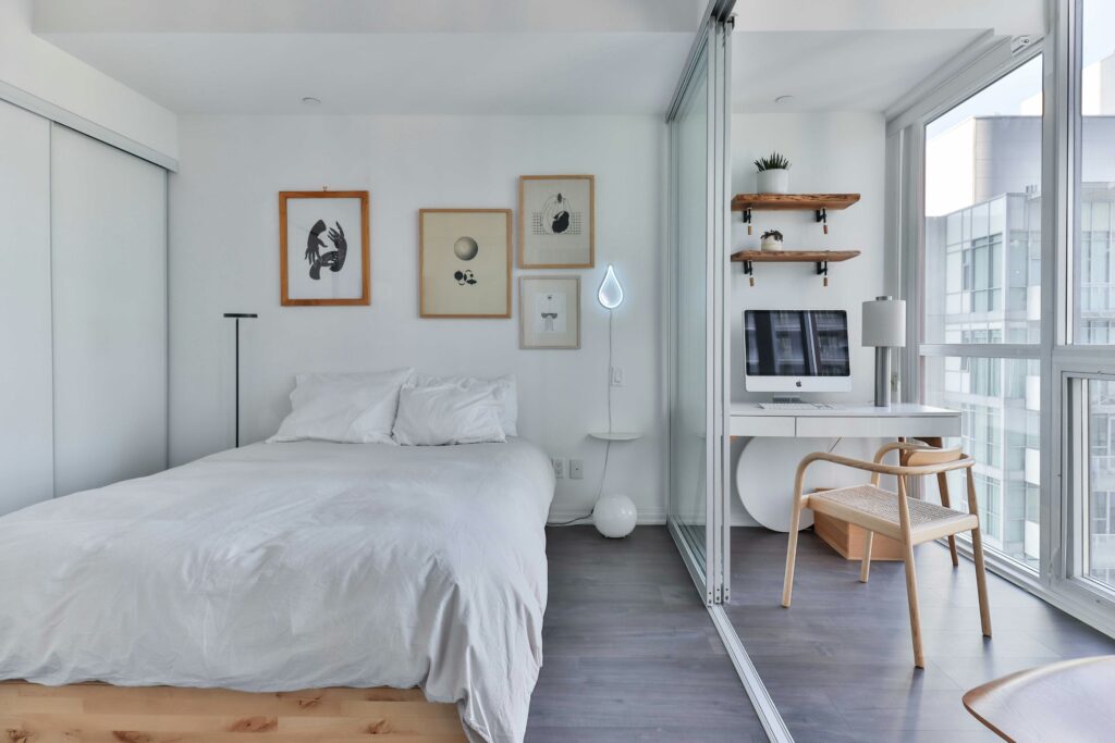 Image from inside a high rise apartment. This is to go with an article discussing why your flat not selling quickly.