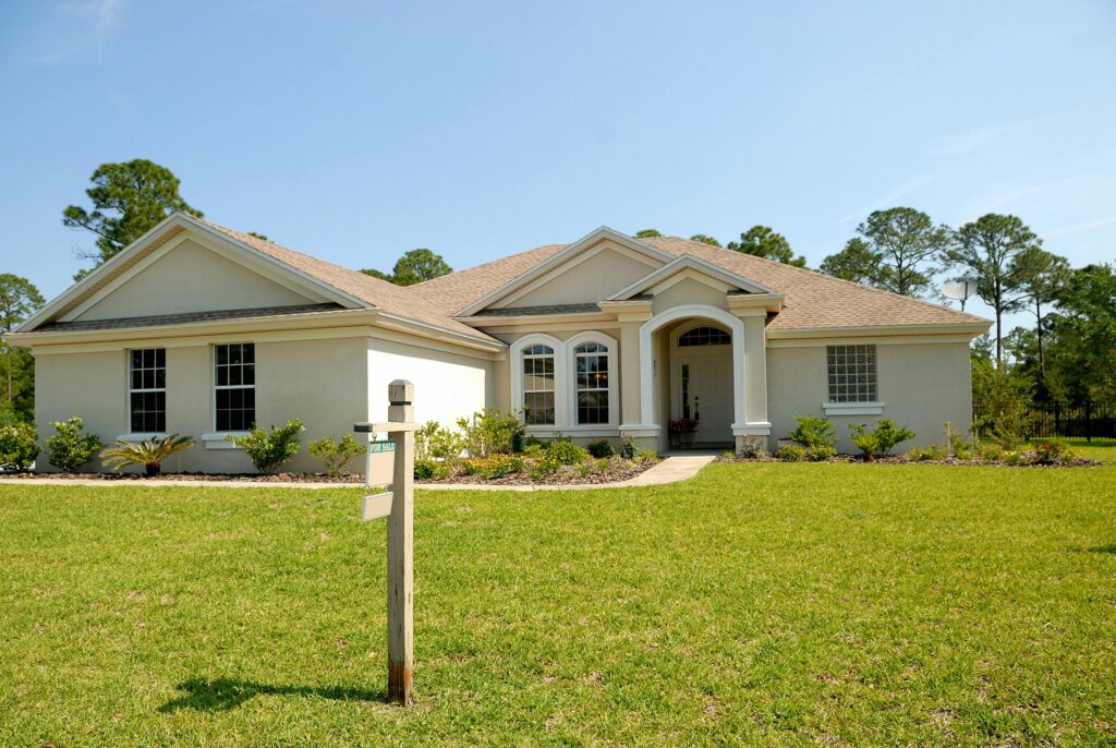 Home for sale after property valuation.