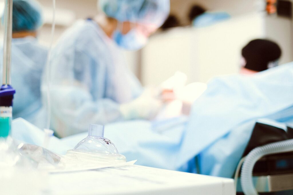 Cosmetic surgery set up. This is to go with an article explaining what you should ask at your first consultation.