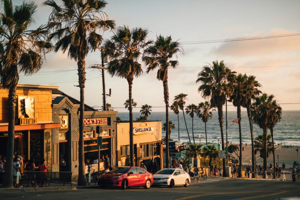 Sights from a holiday in Los Angeles.