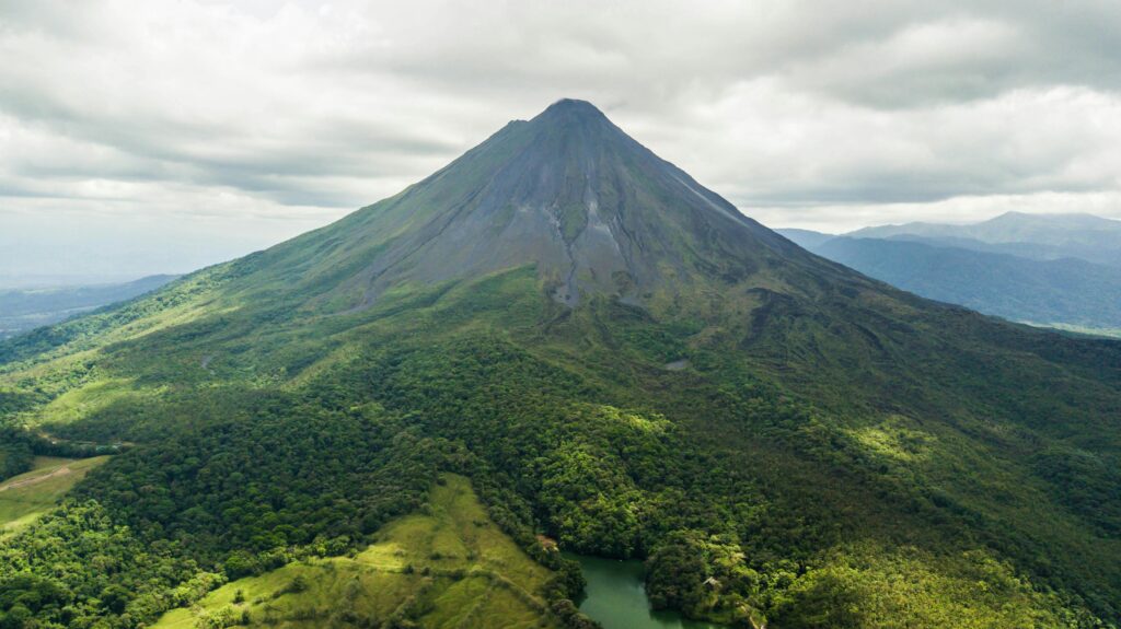 Arenal Volcano in Costa Rica.