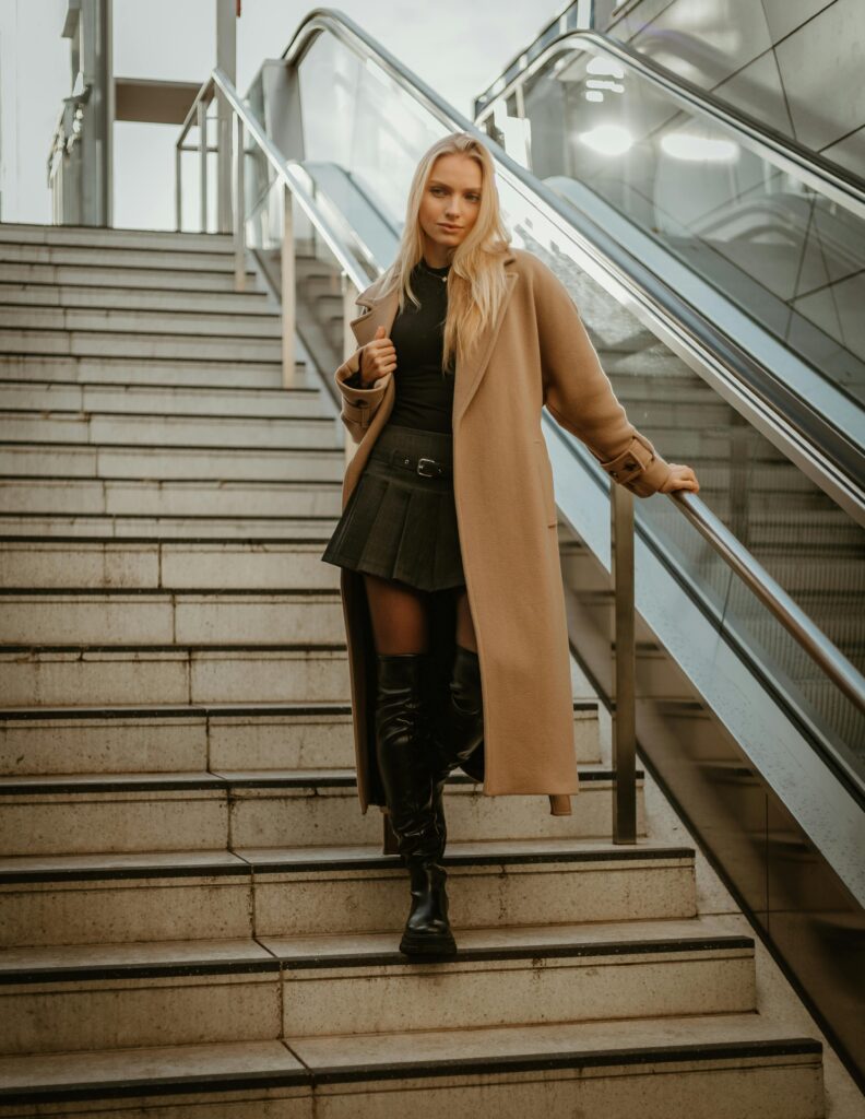 Knee high boots are one of our trend predictions for 2026.