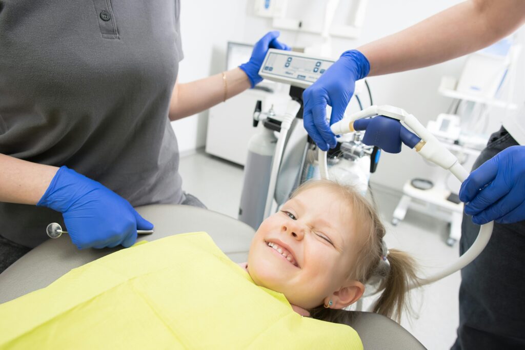Dental care for kids.