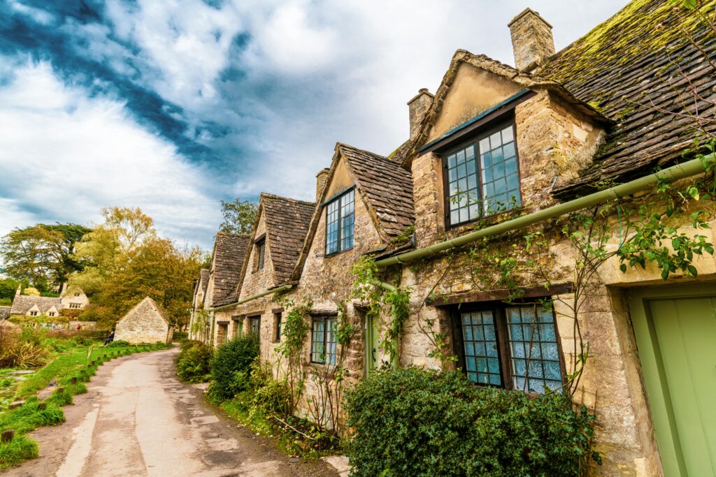 Cottages in the Cotswolds.
