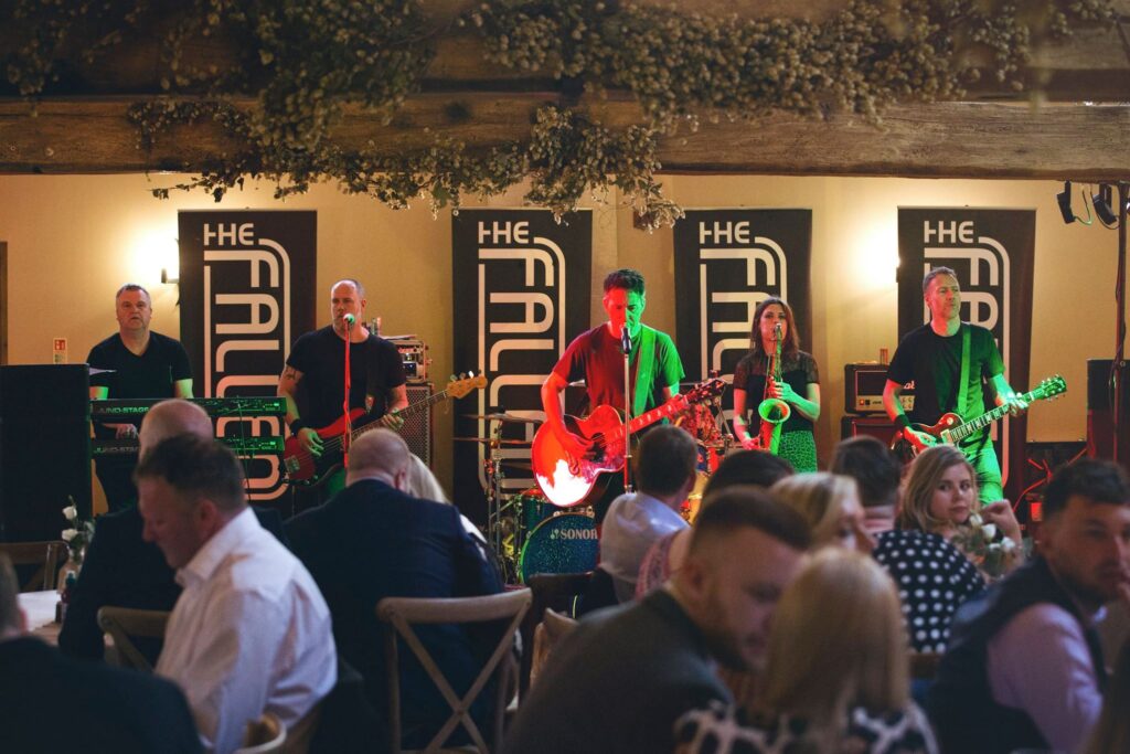 The Fallen playing at Wrays Barn, Whinstone View.