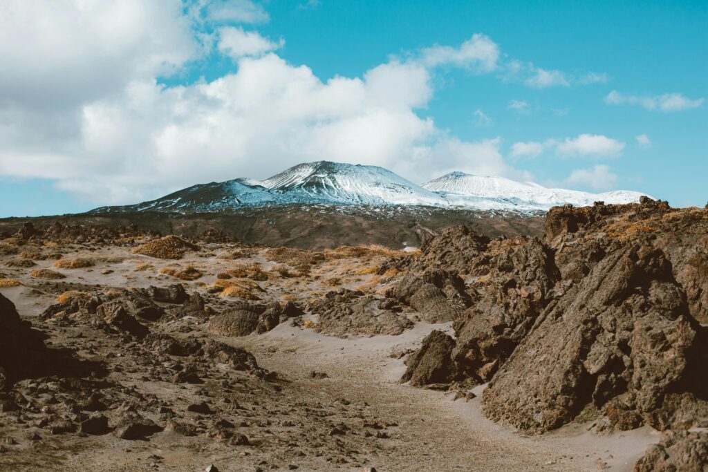 Climbing the craters of Mount Etna.