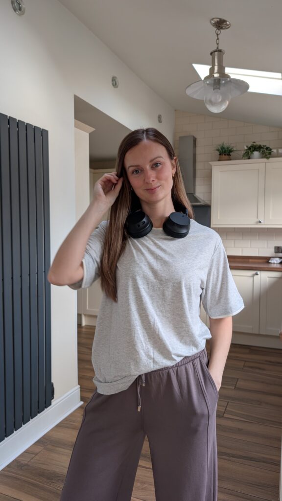 Claire Mac wearing CT Active.
