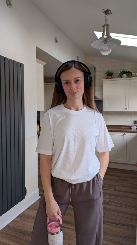 Claire Mac wearing CT Active.