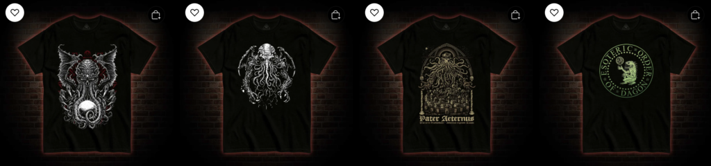 Cthulhu Inspired Clothing.