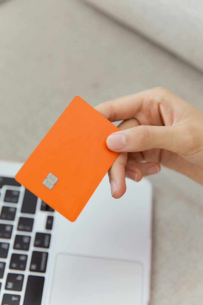 Credit card for your business.