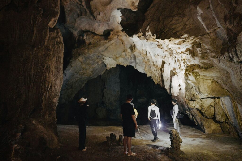 Fun date ideas include underground tours.