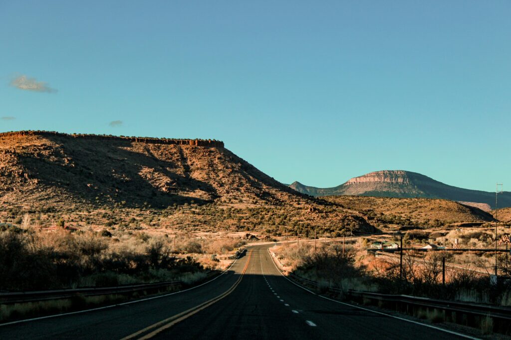 Road trip in the USA.