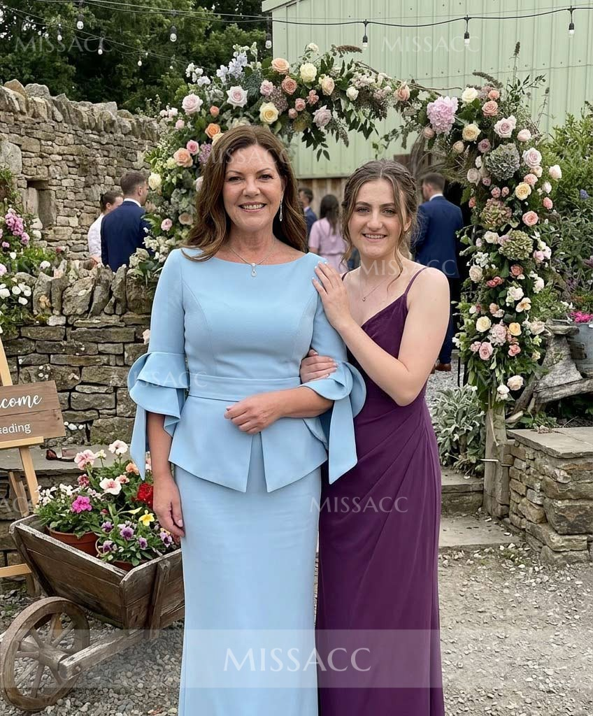 Two ladies attending a wedding.