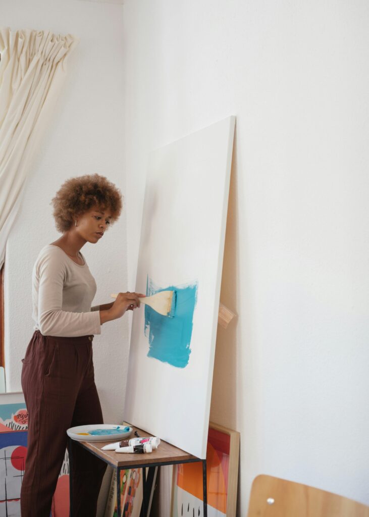 Creative DIY projects for artwork in the home.