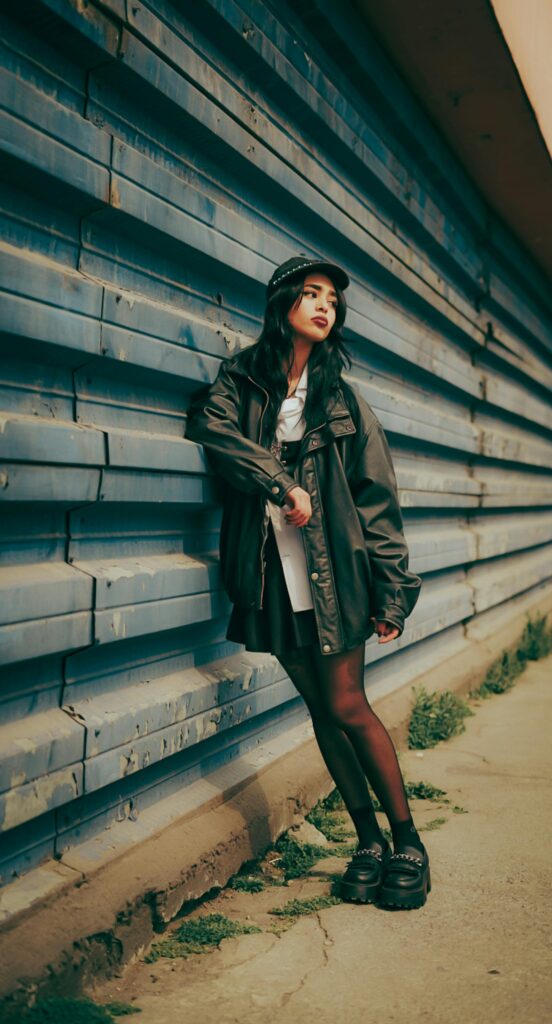 Grunge mystical fashion.