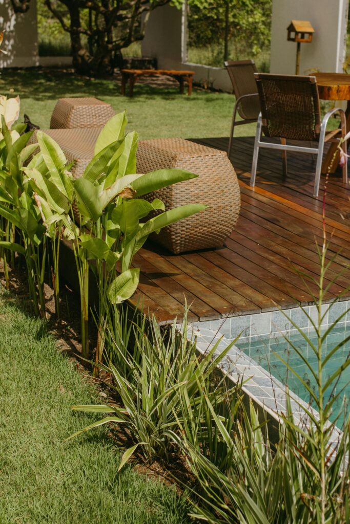 Decking finishes.