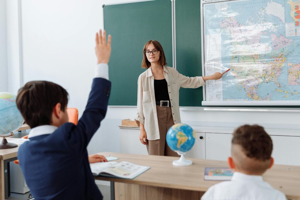 Teacher outifts.
