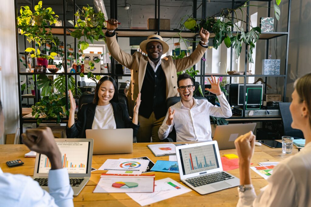 Positive workplace well-being.