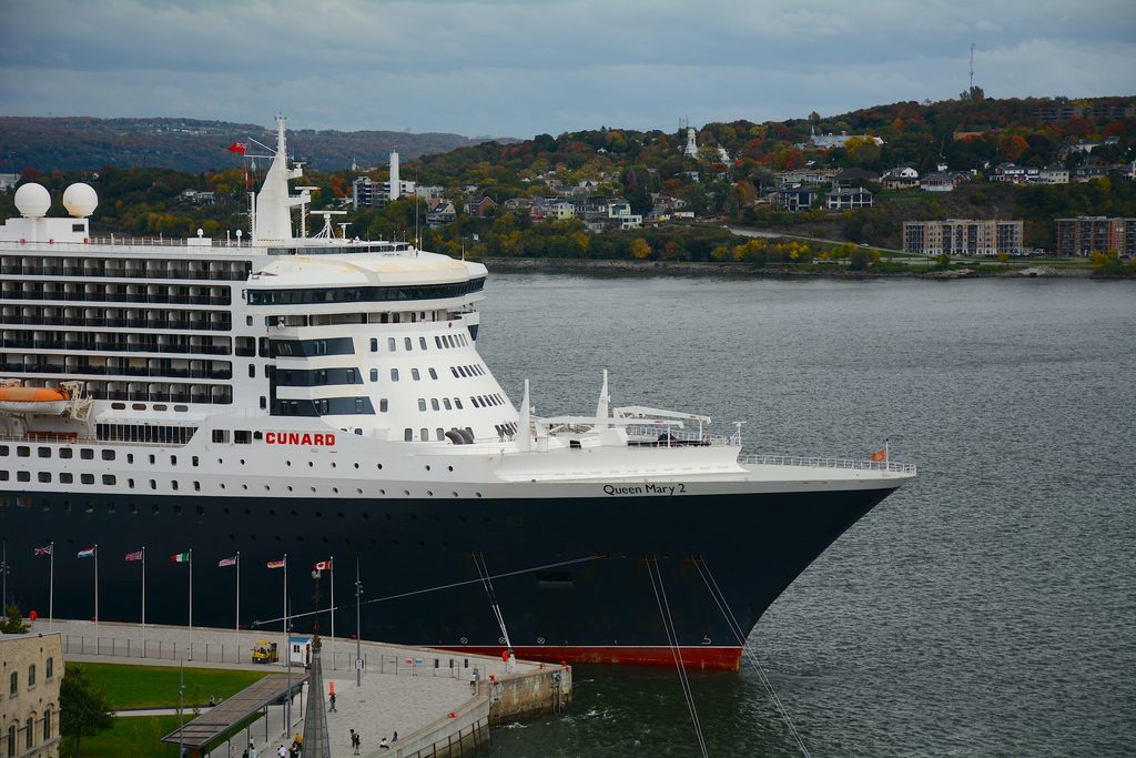 Travel experiences on a Cunard cruise.