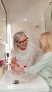 Can a Busy Family Bathroom Still Look Chic?